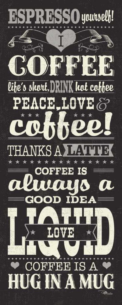 Coffee Lovers II art print by Pela Studio for $57.95 CAD