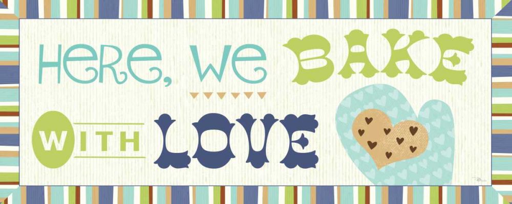 Luv 2 Bake II art print by Pela Studio for $57.95 CAD