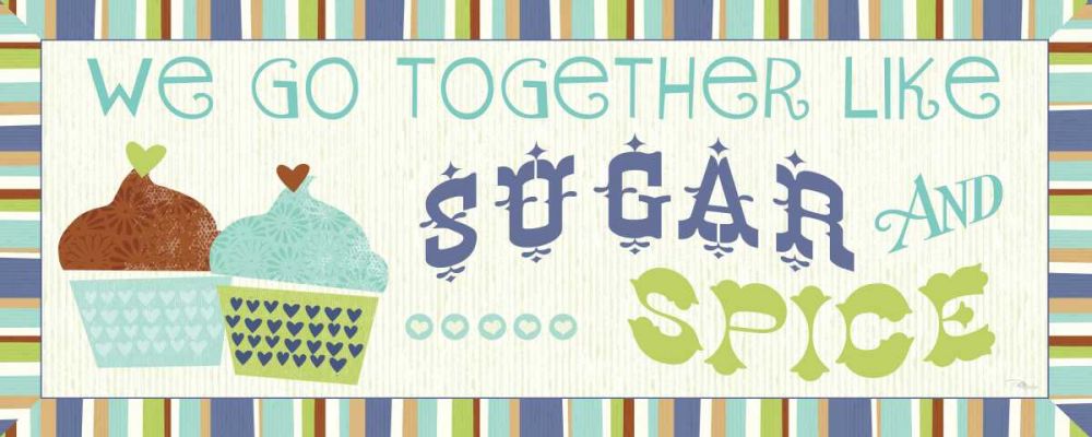 Luv 2 Bake V art print by Pela Studio for $57.95 CAD
