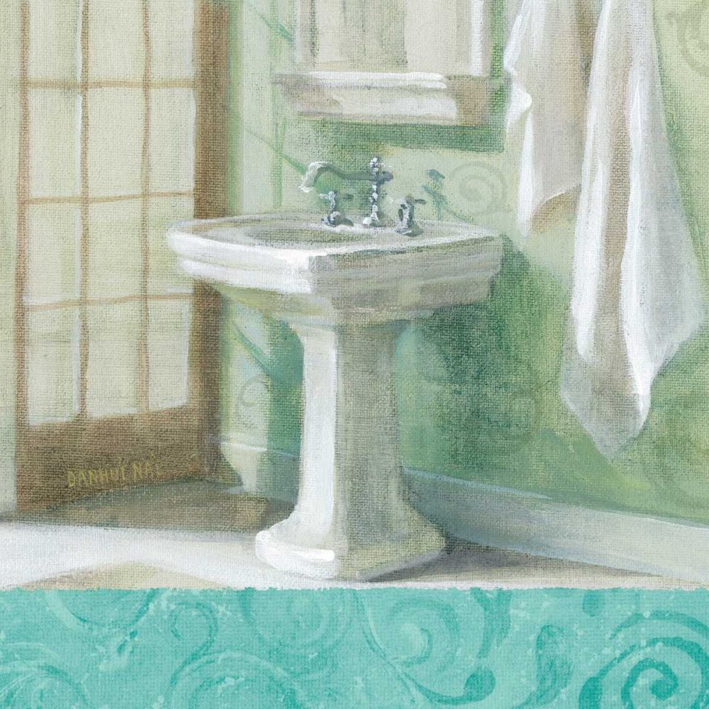 Refresh Bath Border II art print by Danhui Nai for $57.95 CAD