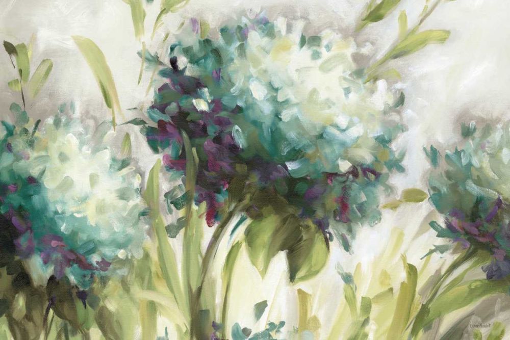 Hydrangea Field art print by Lisa Audit for $57.95 CAD