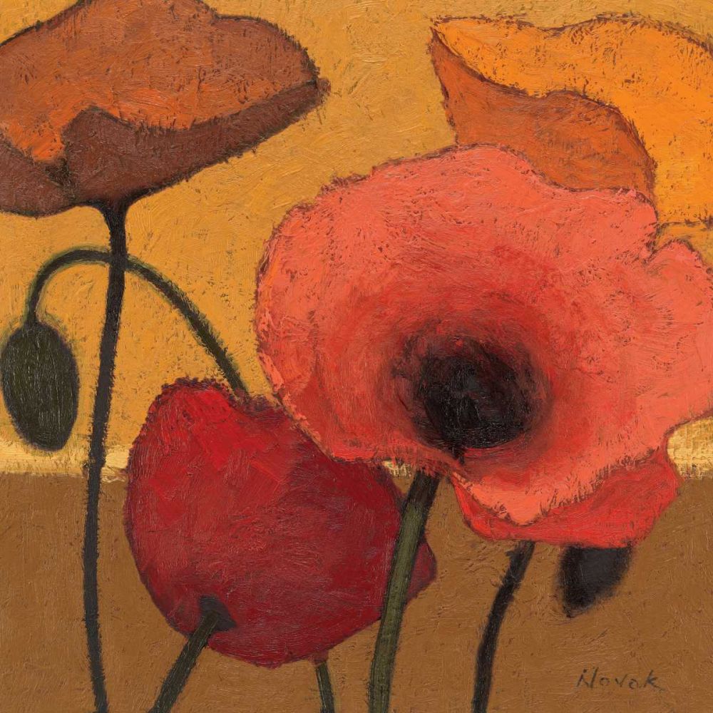 Poppy Curry I art print by Shirley Novak for $57.95 CAD