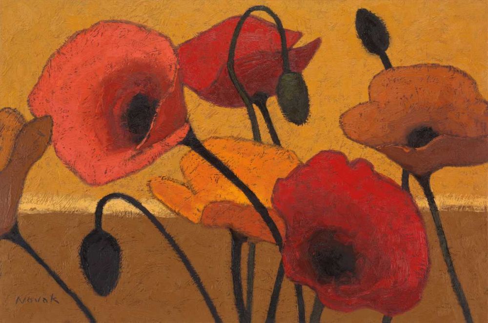 Poppy Curry III art print by Shirley Novak for $57.95 CAD