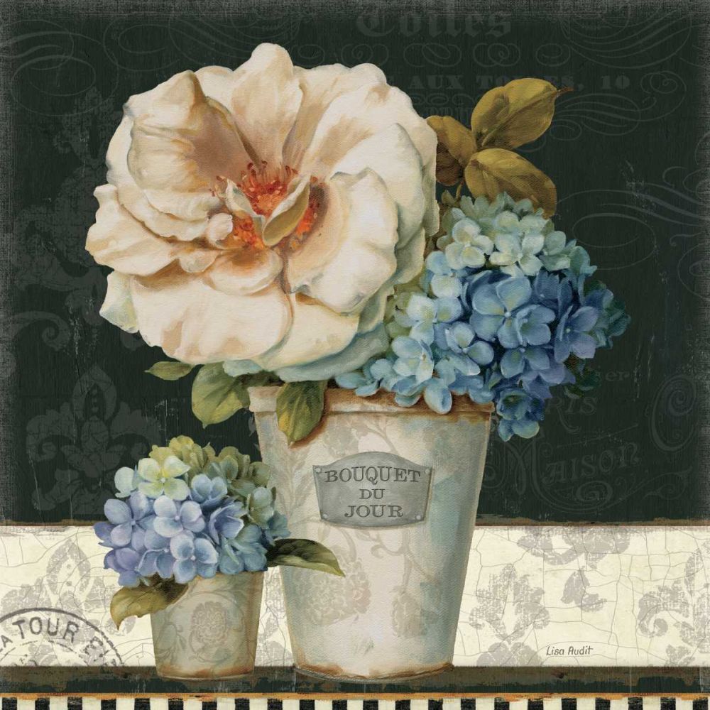 French Vases II art print by Lisa Audit for $57.95 CAD