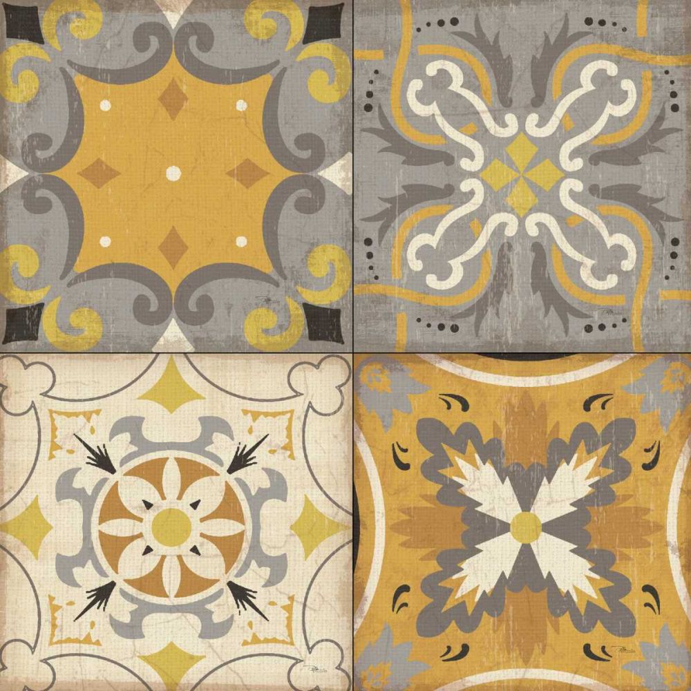 Gray Glow Square 4 Up art print by Pela Studio for $57.95 CAD
