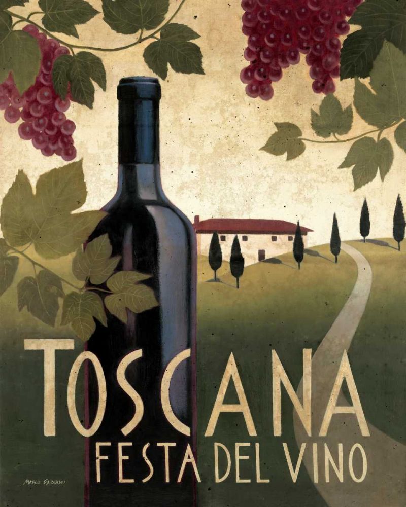 Wine Festival I art print by Marco Fabiano for $57.95 CAD