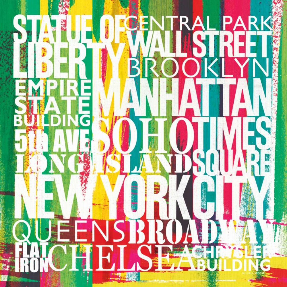 New York City Life Patterns VII art print by Michael Mullan for $57.95 CAD