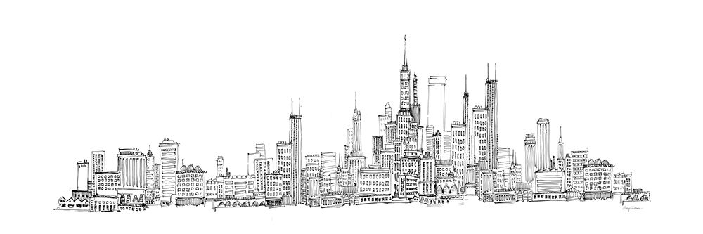Chicago Skyline art print by Avery Tillmon for $57.95 CAD