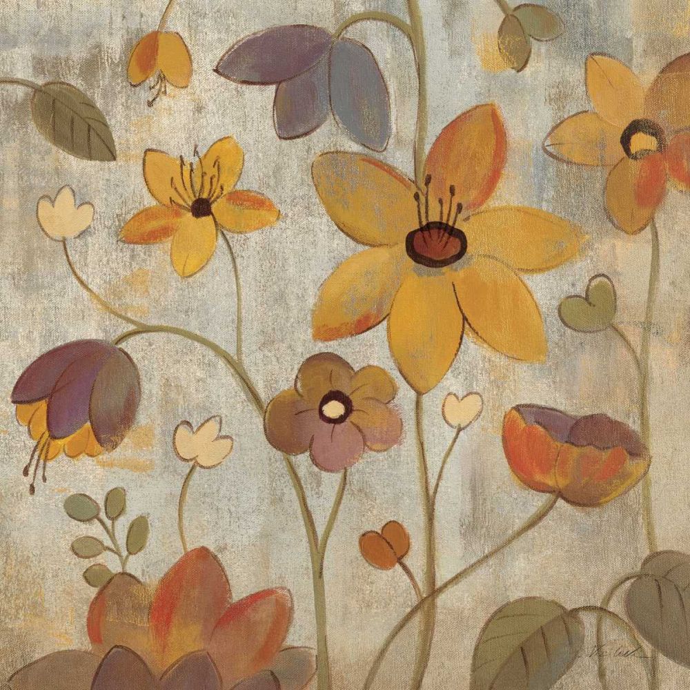 Floral Song III art print by Silvia Vassileva for $57.95 CAD