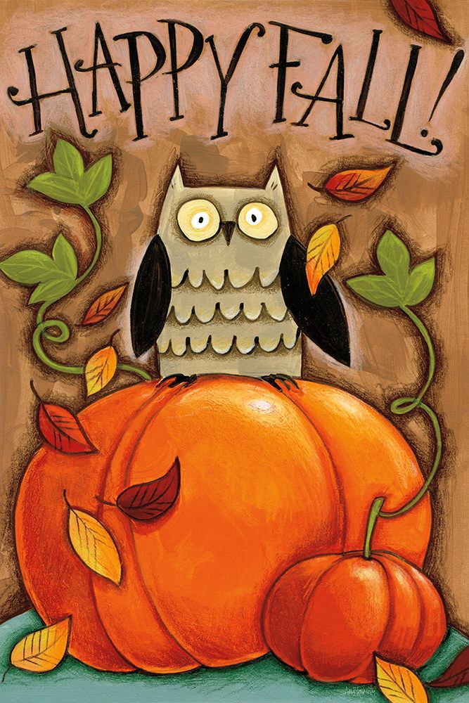Happy Fall art print by Anne Tavoletti for $57.95 CAD