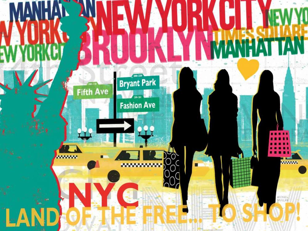 New York City Life III art print by Michael Mullan for $57.95 CAD