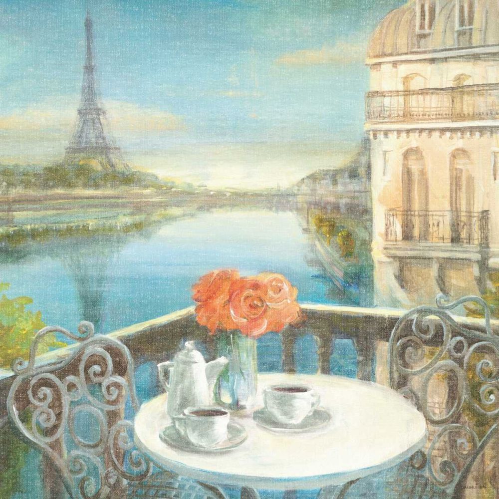 Morning on the Seine Crop art print by Danhui Nai for $57.95 CAD