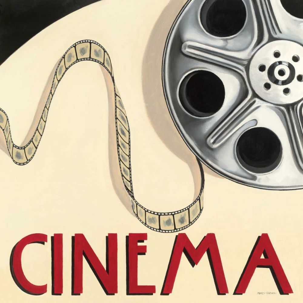 Cinema art print by Marco Fabiano for $57.95 CAD