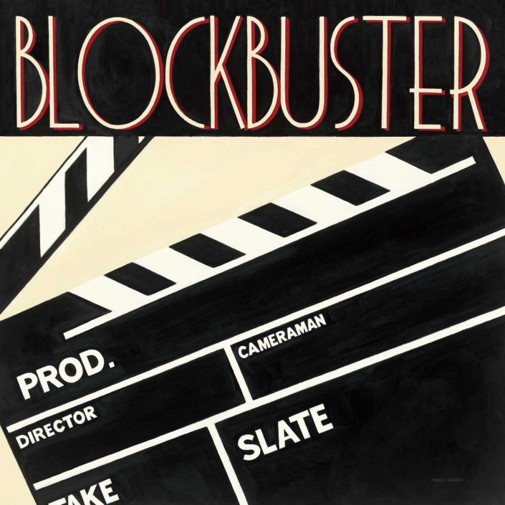 Blockbuster art print by Marco Fabiano for $57.95 CAD