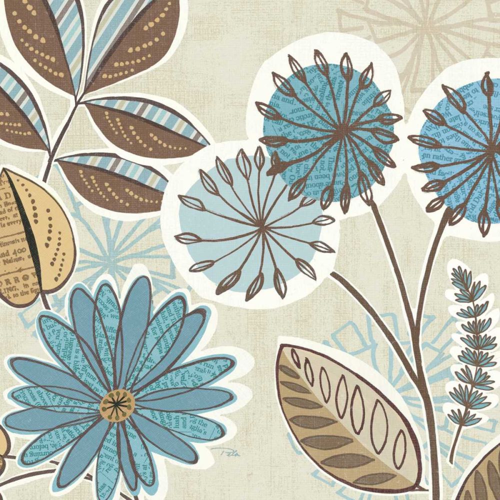 Funky Flowers V art print by Pela Studio for $57.95 CAD
