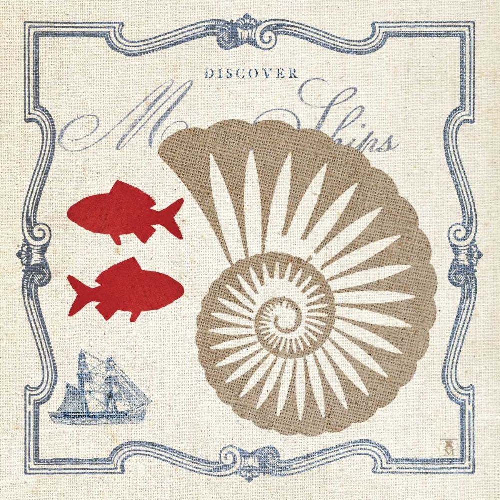 Pacific Nautilus art print by Studio Mousseau for $57.95 CAD