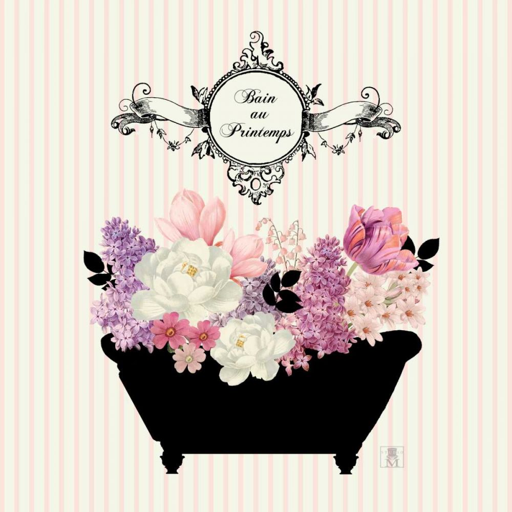 Bain du Jardin II no Border art print by Studio Mousseau for $57.95 CAD