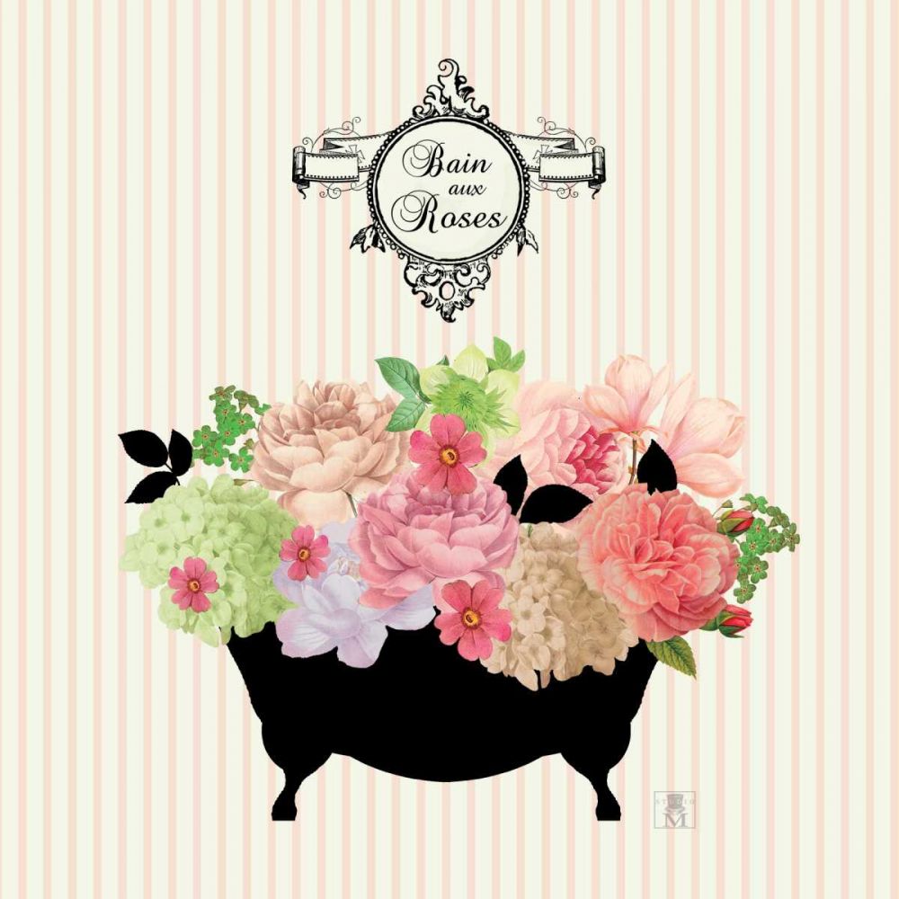 Bain du Jardin III no Border art print by Studio Mousseau for $57.95 CAD