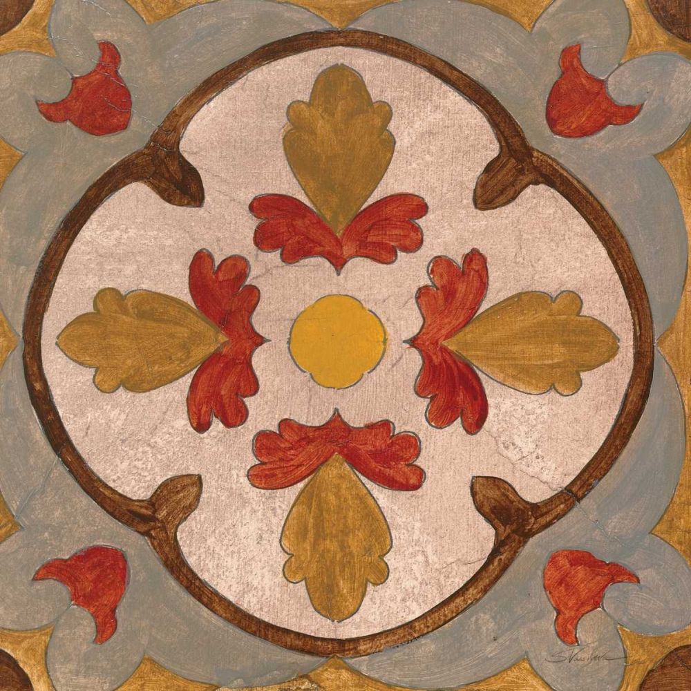 Andalucia Tiles F Color art print by Silvia Vassileva for $57.95 CAD