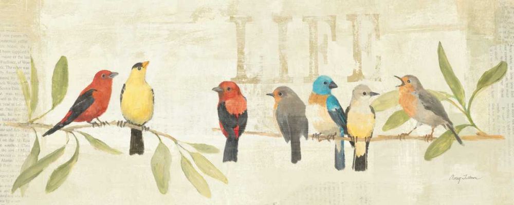 Adoration of the Magpie Panel II art print by Avery Tillmon for $57.95 CAD