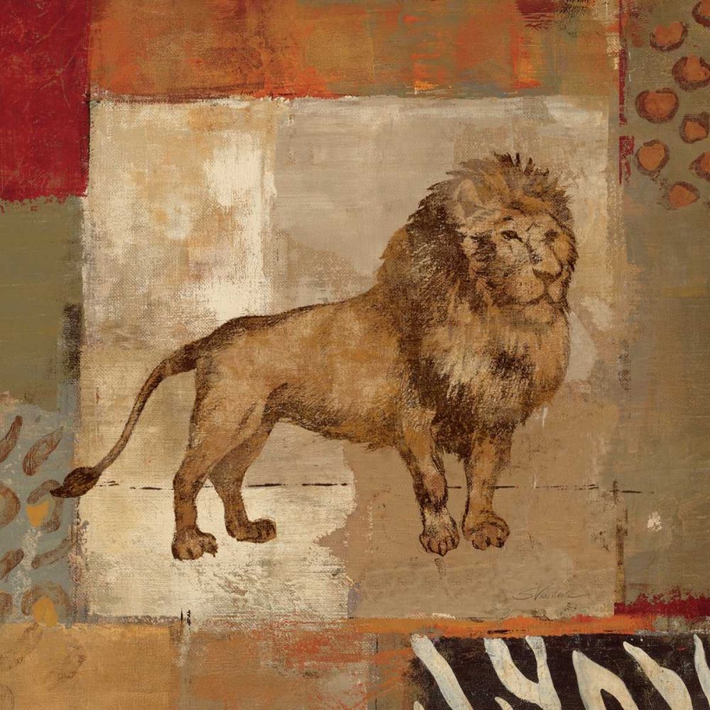 Animals on Safari I art print by Silvia Vassileva for $57.95 CAD