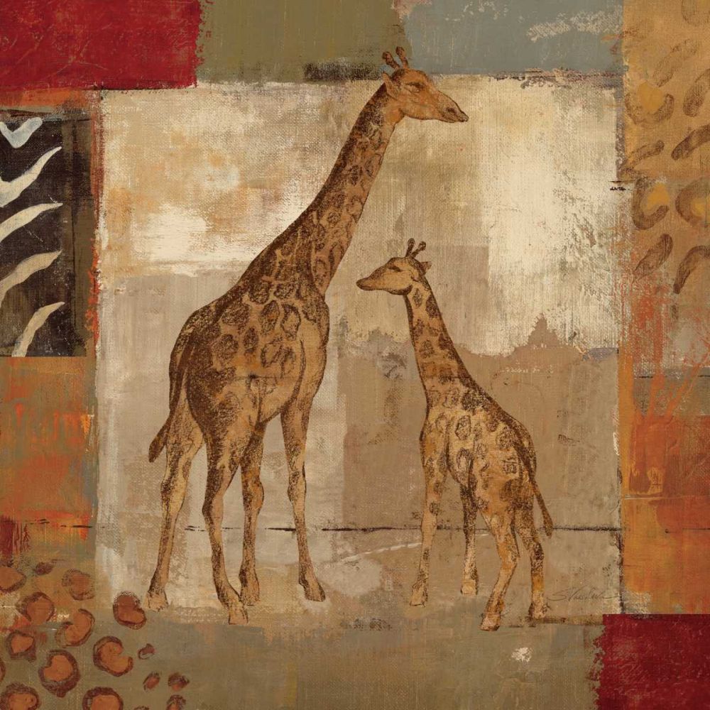 Animals on Safari IV art print by Silvia Vassileva for $57.95 CAD