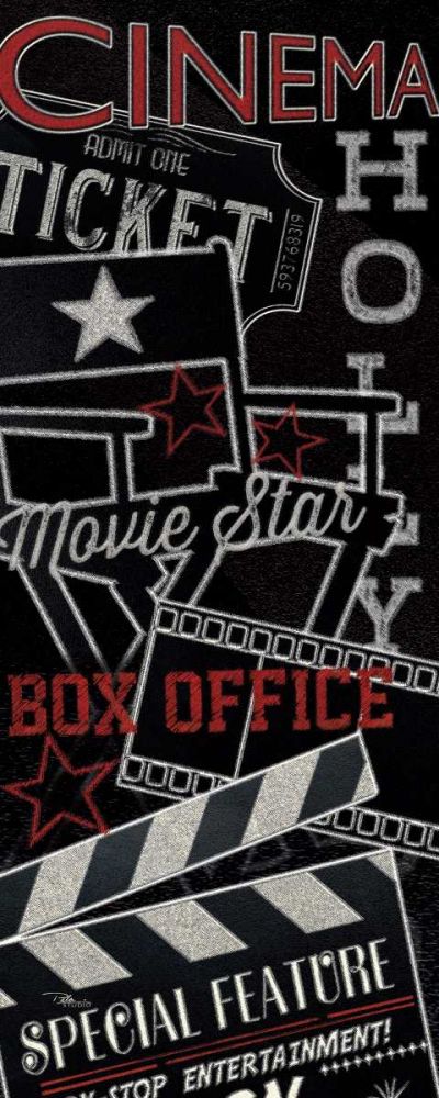 Movie Montage III art print by Pela Studio for $57.95 CAD