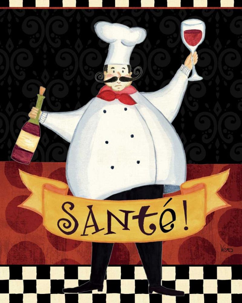 Bon Appetit III art print by Veronique Charron for $57.95 CAD