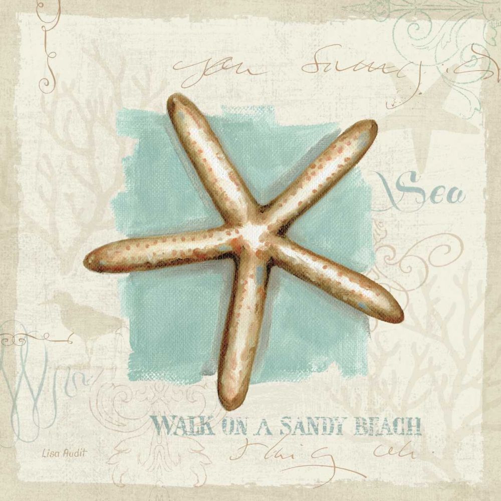 Coastal Jewels IV art print by Lisa Audit for $57.95 CAD