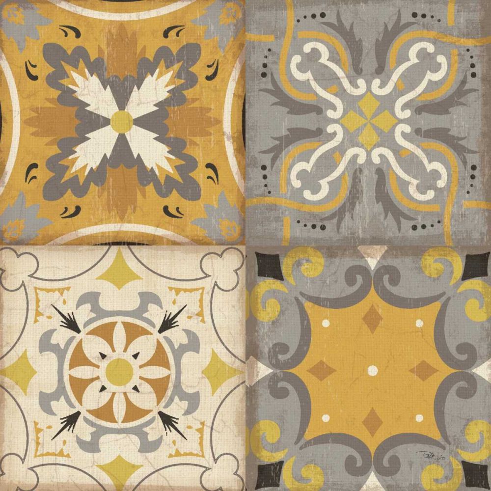 Golden Glow 4pk art print by Pela Studio for $57.95 CAD