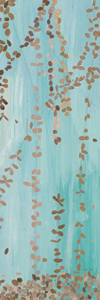 Trailing Vines II Blue art print by Candra Boggs for $57.95 CAD