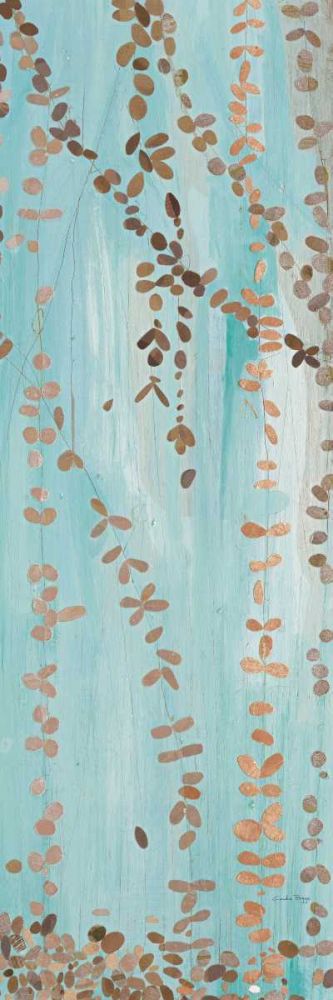 Trailing Vines III Blue art print by Candra Boggs for $57.95 CAD