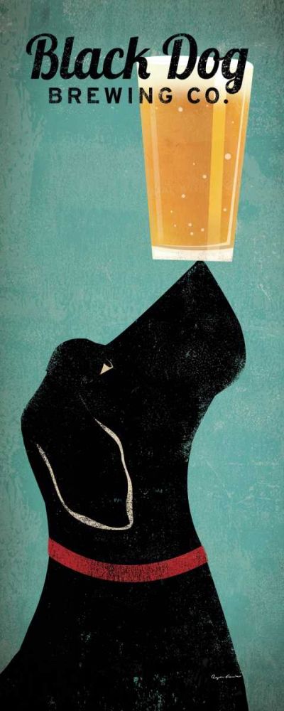Black Dog Brewing Co. art print by Ryan Fowler for $57.95 CAD