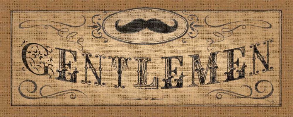 Le Restroom Burlap II art print by Pela Studio for $57.95 CAD