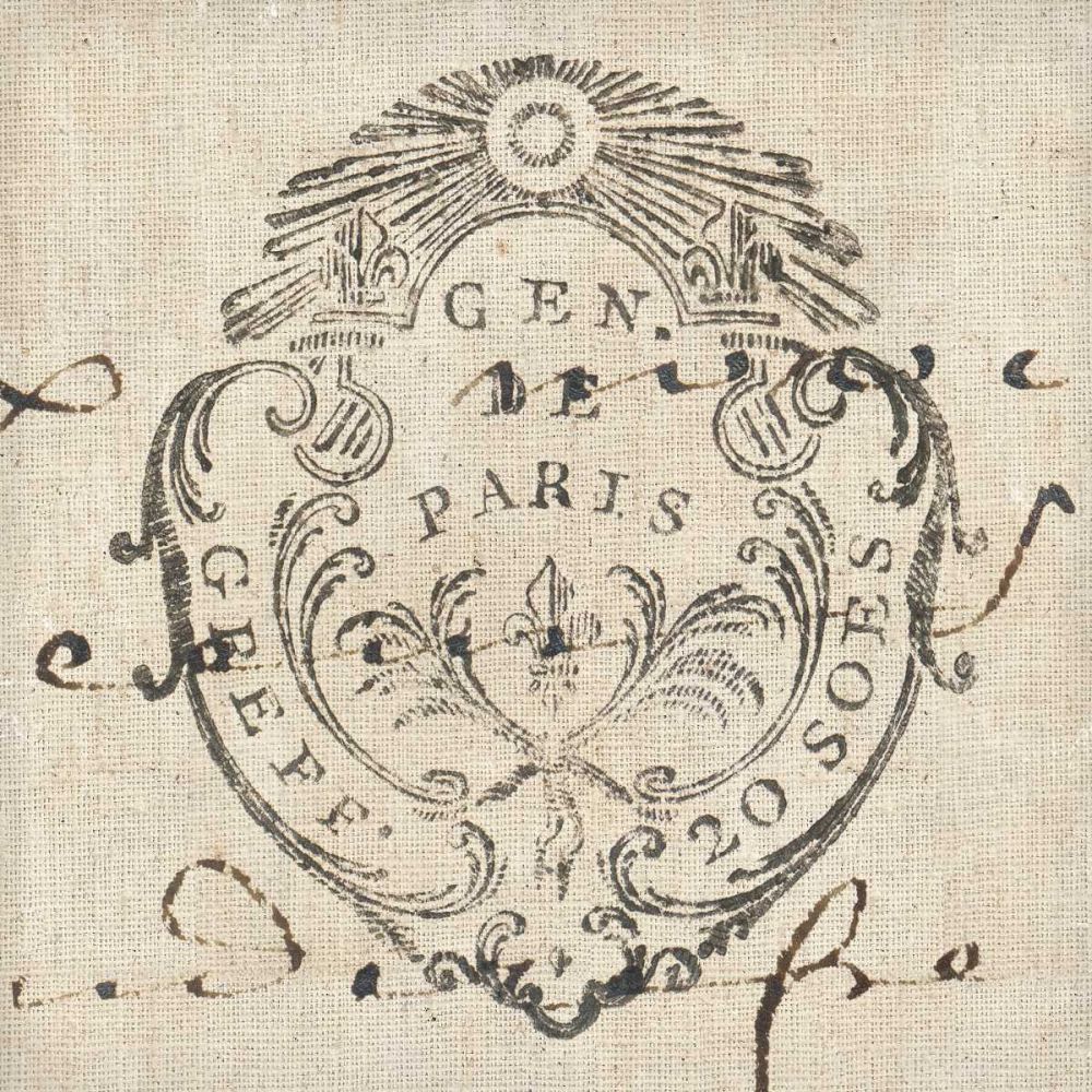 Letter Crest I art print by Wild Apple Portfolio for $57.95 CAD