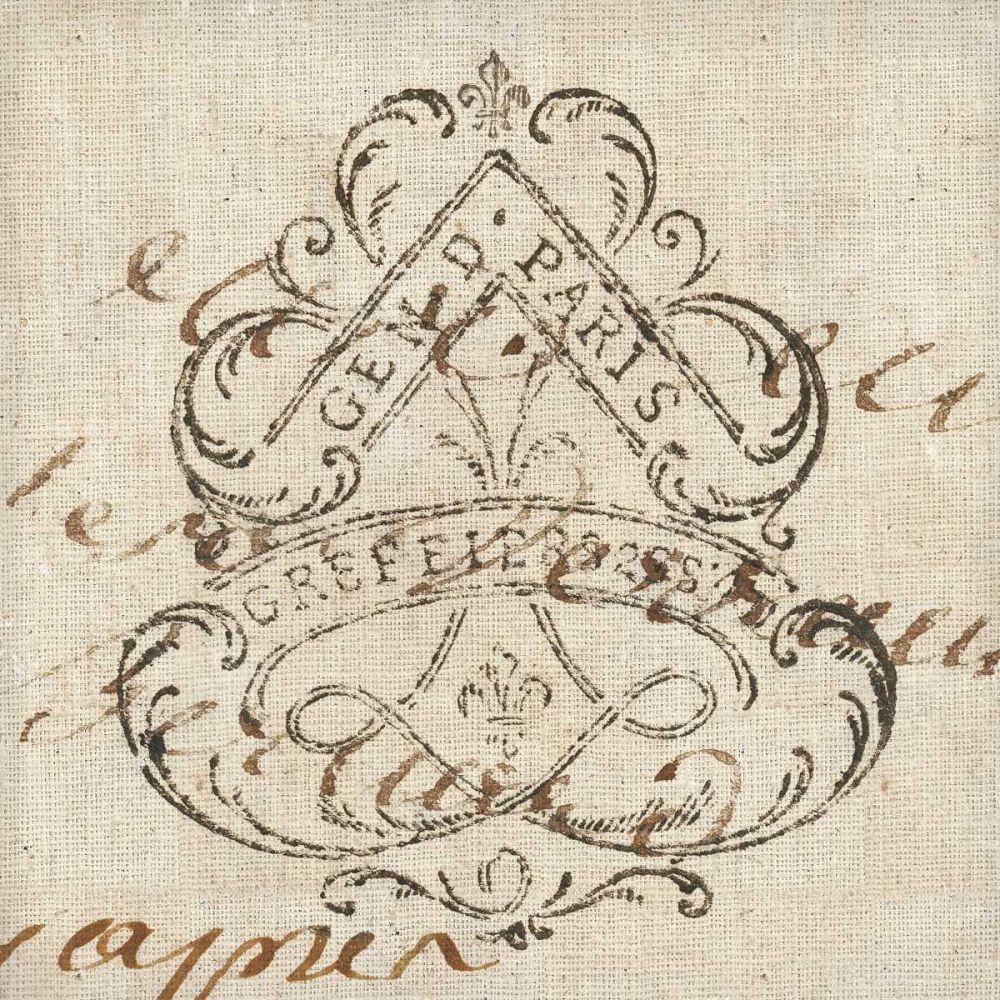 Letter Crest III art print by Wild Apple Portfolio for $57.95 CAD