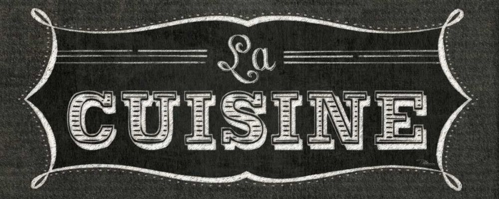 La Cuisine Chalk II art print by Pela Studio for $57.95 CAD