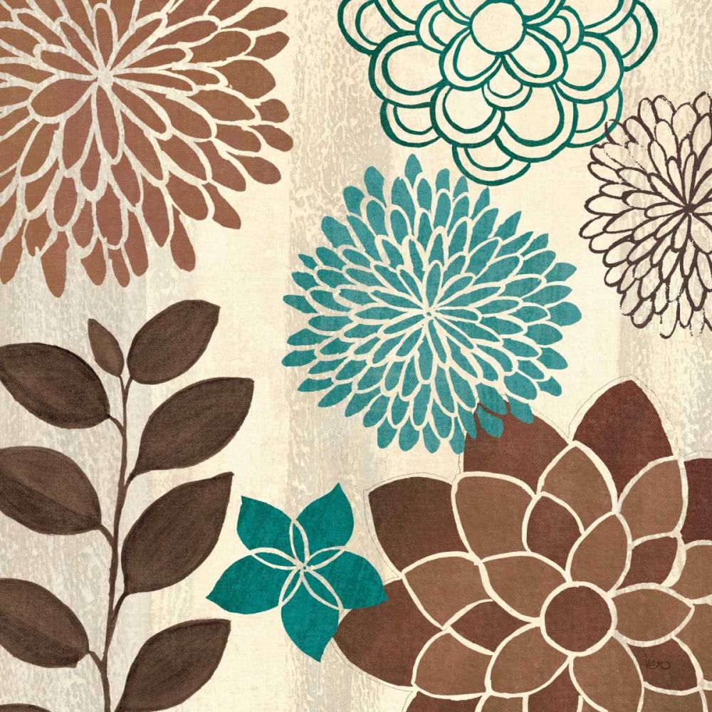 Abstract Garden I art print by Veronique Charron for $57.95 CAD