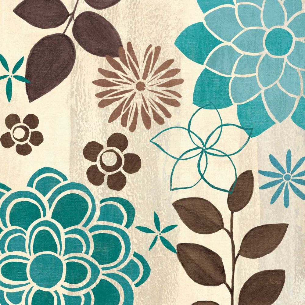 Abstract Garden II art print by Veronique Charron for $57.95 CAD
