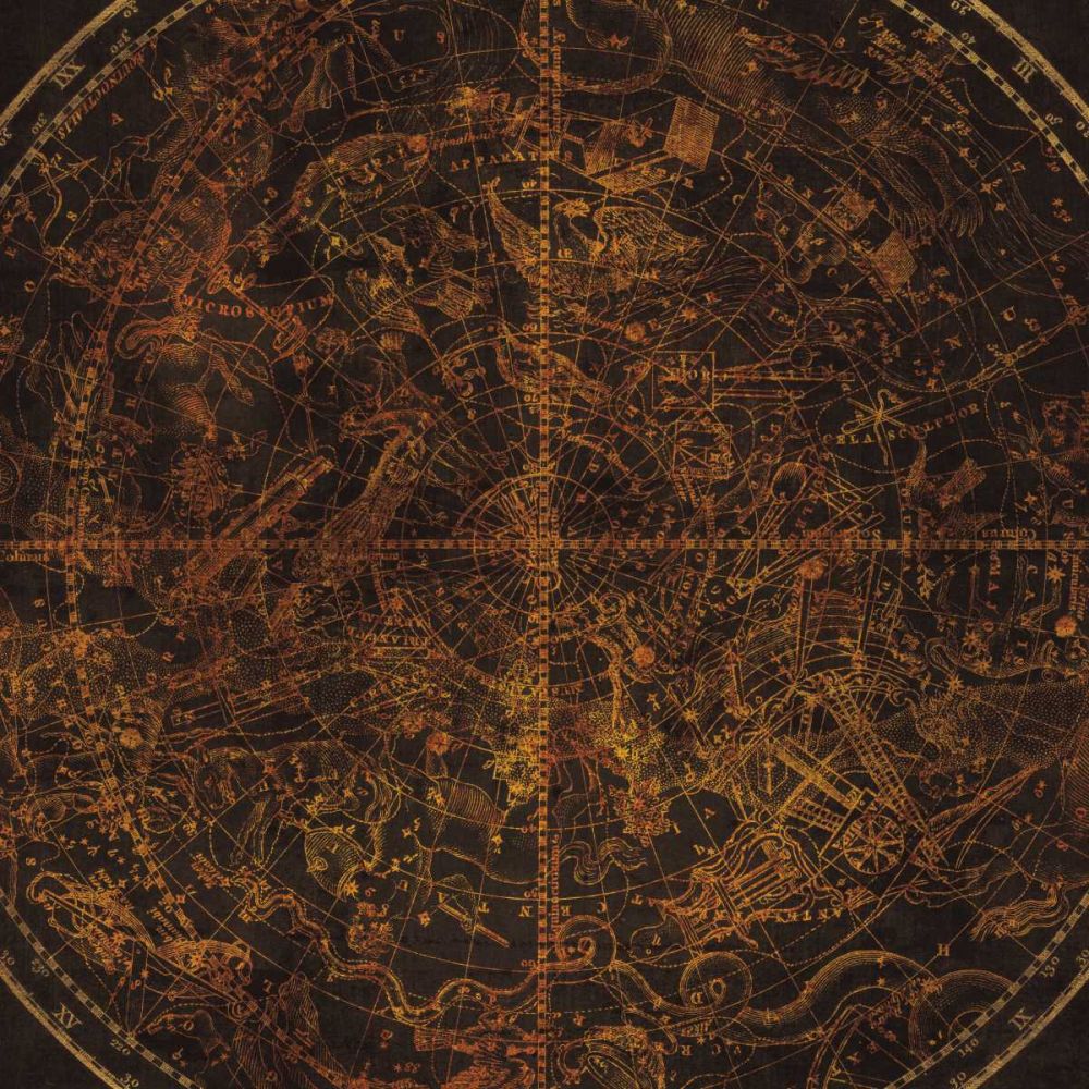 Southern Celestial Sphere Vintage art print by Wild Apple Portfolio for $57.95 CAD
