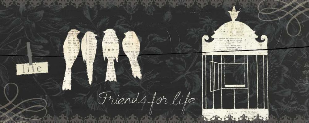 Love Paris Panel IV art print by Emily Adams for $57.95 CAD