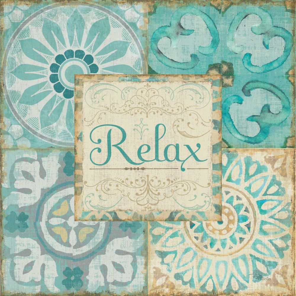 Ocean Tales Tile VI art print by Pela Studio for $57.95 CAD