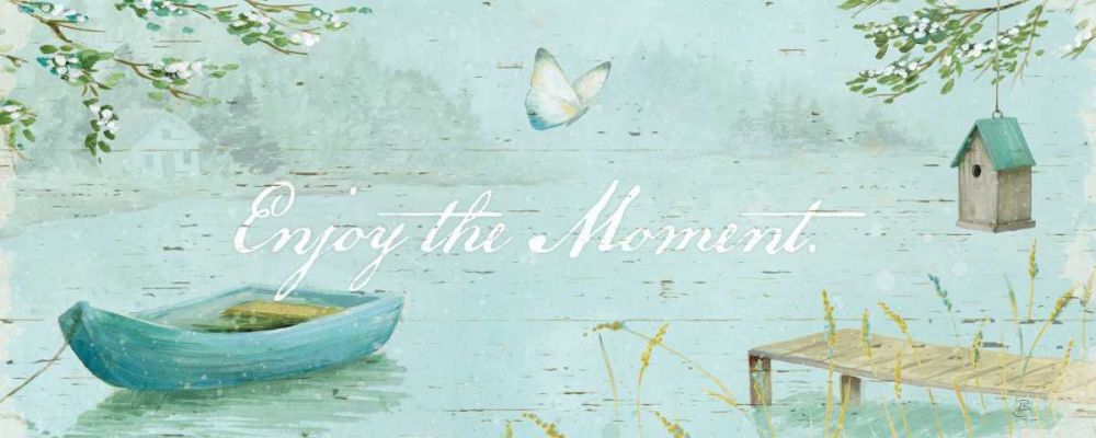 Serene Moments IV art print by Daphne Brissonnet for $57.95 CAD