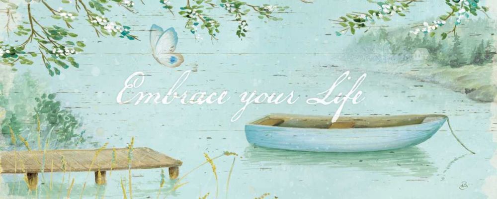 Serene Moments V art print by Daphne Brissonnet for $57.95 CAD