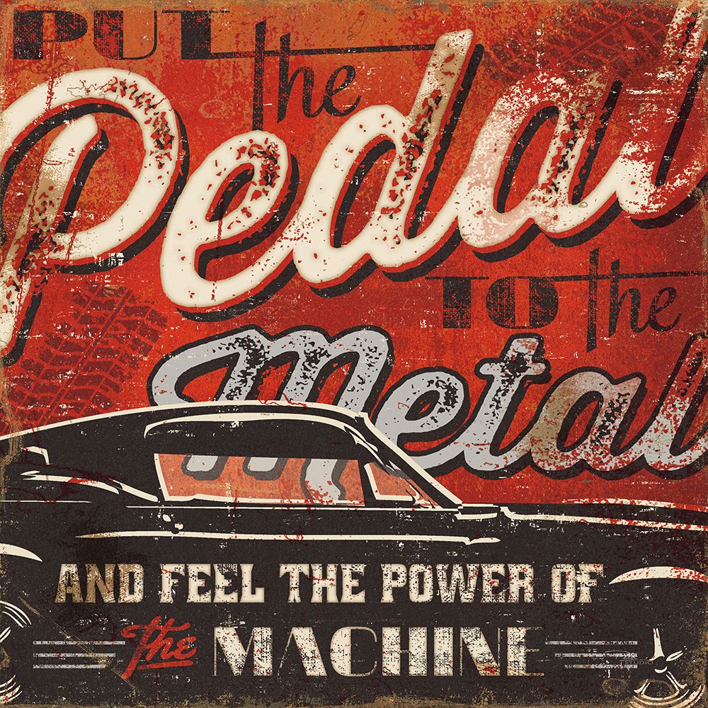Street Machines I art print by Pela Studio for $57.95 CAD