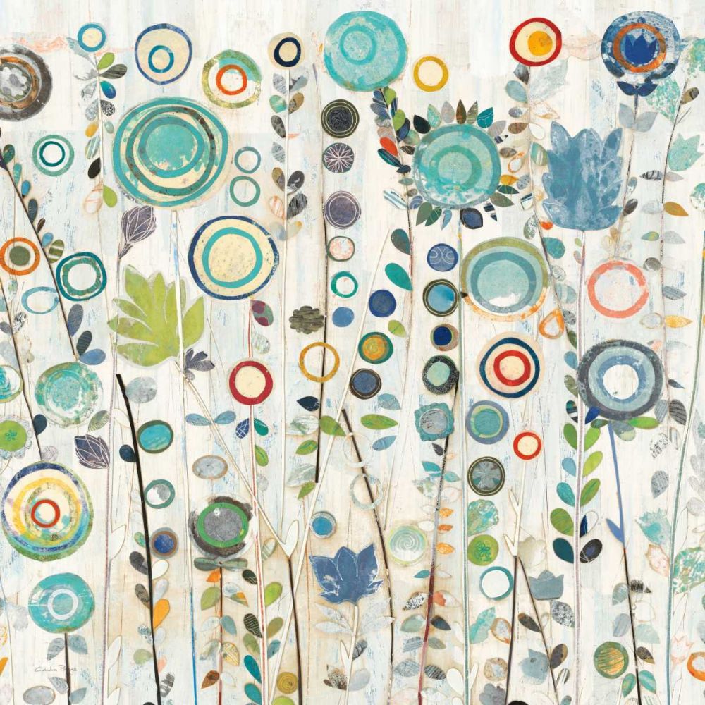 Ocean Garden I Square art print by Candra Boggs for $57.95 CAD