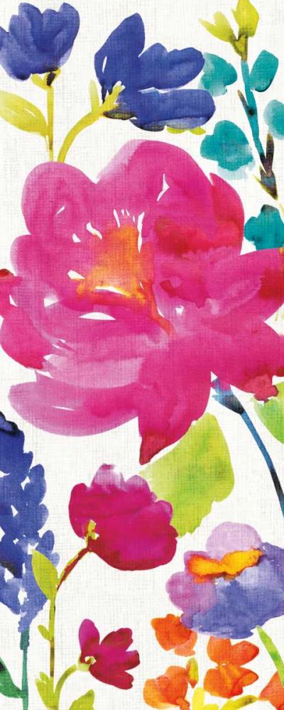 Floral Medley Panel II art print by Wild Apple Portfolio for $57.95 CAD