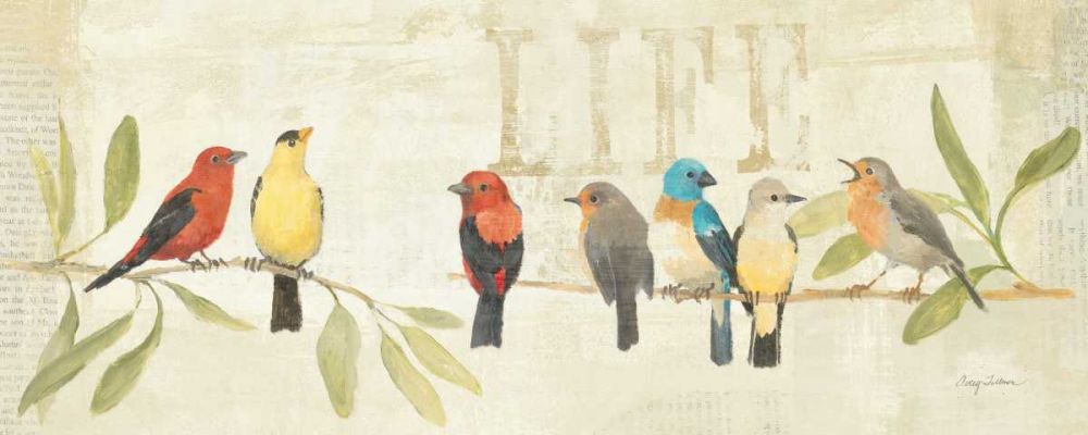 Adoration of the Magpie Panel II art print by Avery Tillmon for $57.95 CAD