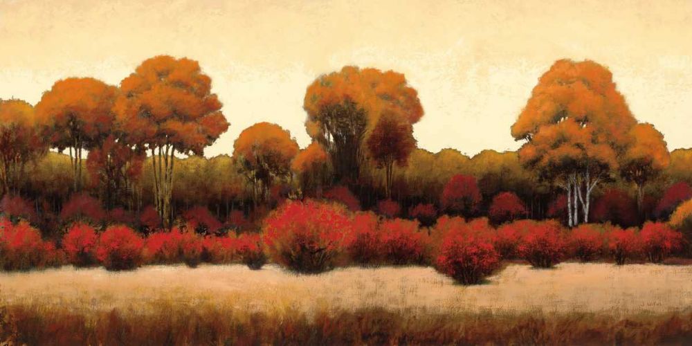 Autumn Forest III art print by James Wiens for $57.95 CAD