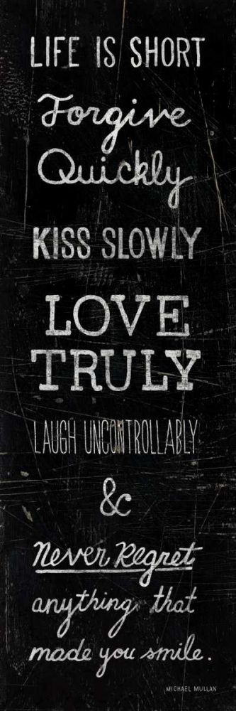 Life is Short art print by Michael Mullan for $57.95 CAD